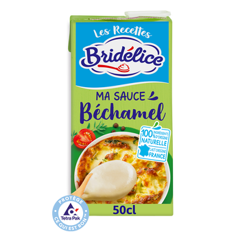 Image de Sauce Béchamel UHT BRIDELICE, brique