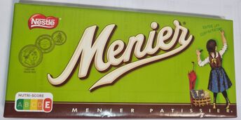 Image de Chocolat patissier Menier Nestlé tablette
