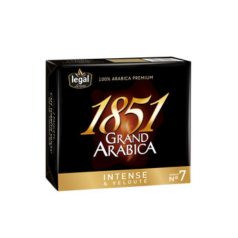 Image de Café moulu LEGAL 1851 GRAND ARABICA INTENSE & VELOUTE N°7