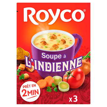 Image de Soupe à l'indienne ROYCO, 3 sachets