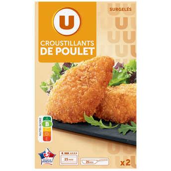 Image de U
Croustillant escalope de poulet spécial burger