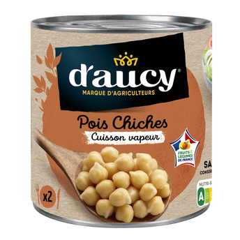 Image de Pois chiches nature D'AUCY - Boîte