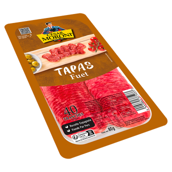 Image de Tapas fuet MORONI 40 tranches