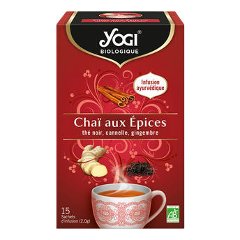 Image de YOGI - Thé Chaï aux Epices - x15