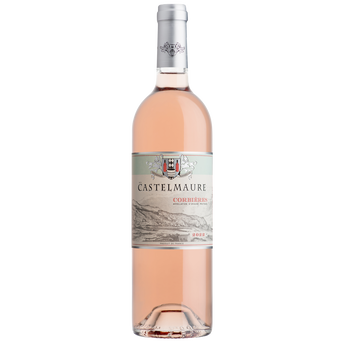 Image de Vin rosé Corbières AOP, Castelmaure - Bouteille