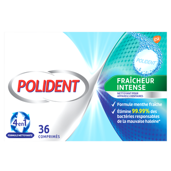 Image de Nettoyant appareil dentaire fraîcheur POLIDENT, x30