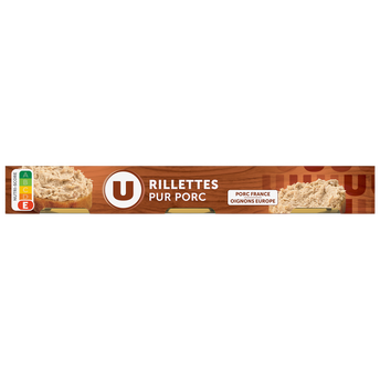 Image de U
Rillettes pur porc 3x1/10