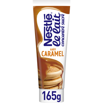 Image de Lait concentré sucré goût caramel NESTLE, tube
