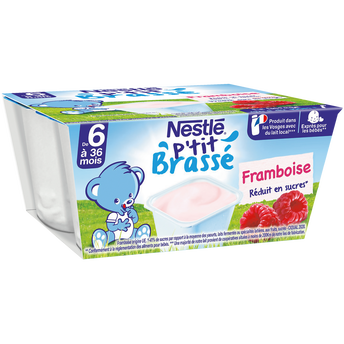 Image de Desserts lactés P'TIT BRASSE Framboise