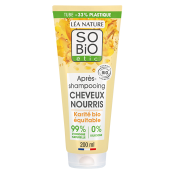 Image de Après-shampooing cheveux nourris karité SO'BIO