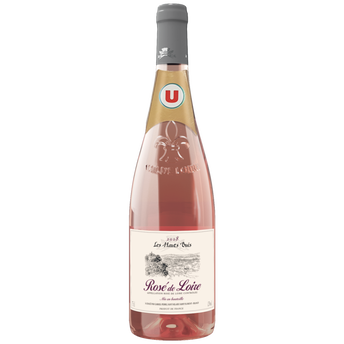 Image de U
Vin rosé de Loire AOP, Les Hauts Buis, - Bouteille