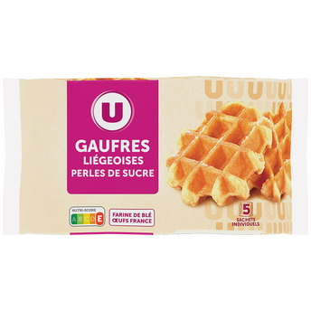 Image de U
Gaufres liégeoises perles de sucre
