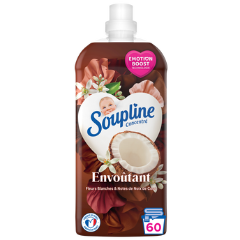 Image de Adoucissant concentré 3D Fraîcheur parfumée coco SOUPLINE