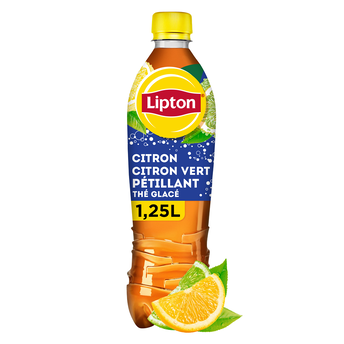 Image de Lipton pétillant citron/citron vert