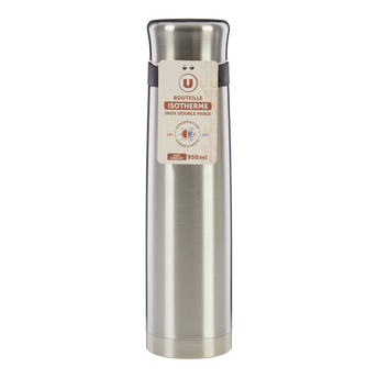Image de U
Bouteille isotherme 950ml avec gobelet et bouchon