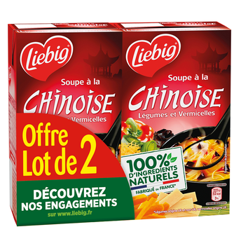Image de Soupe à la chinoise légumes et vermicelles LIEBIG