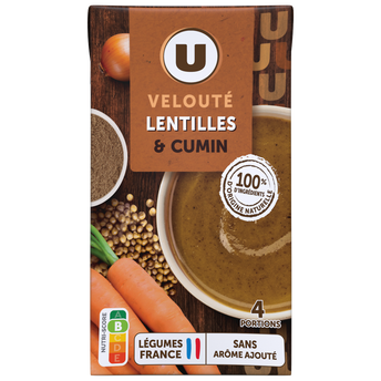 Image de U
Soupe Velouté de lentilles 1