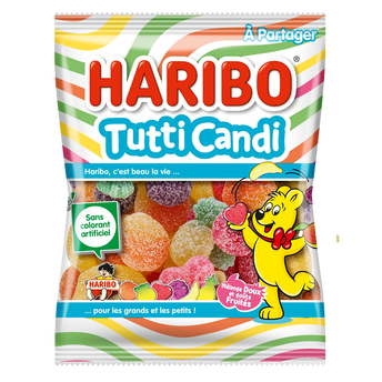 Image de Confiserie tutti candi bonbons HARIBO, sachet de