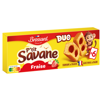 Image de Gâteau duo Fraise PTIT SAVANE BROSSARD