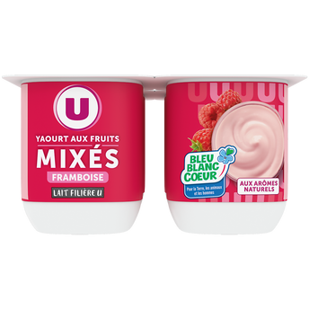 Image de U
Yaourt à la framboise mixée