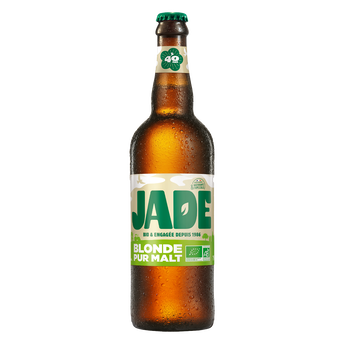 Image de Bière blonde biologique capsulable 4,5° JADE