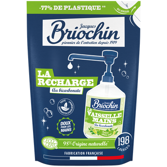 Image de Liquide vaisselle main citron vert écocert BRIOCHIN