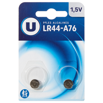 Image de U
Pile Mini LR44 - 2
