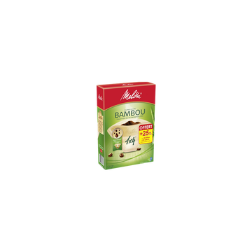 Melitta Filtres À Café Bruns Fsc 1x6 Melitta, 40 Unités