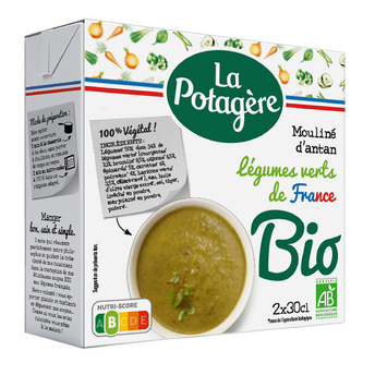 Image de Mouliné d'Antan aux légumes verts bio LA POTAGERE