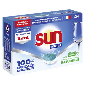 Image de Tabs lave vaisselle tout en 1 regular SUN