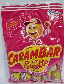 Image de CARAMBAR sucettes caramel sachet