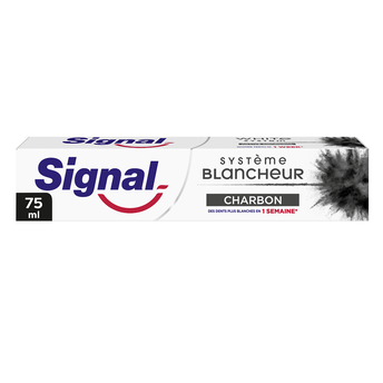 Image de Dentifrice Système blancheur Charbon 1 semaine SIGNAL
