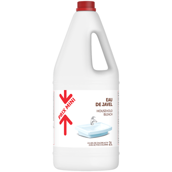 Image de Eau de Javel nature à 2,6% de chlore actif 2L