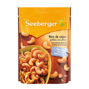 Image de Noix de cajou grillée, , SEEBERGER, sachet