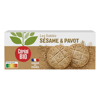 Image de Biscuits Pavot Sésame CEREAL BIO