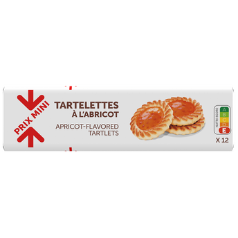 Image de Tartelettes à l'abricot PRIX MINI