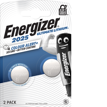 Image de Pile bouton ENERGIZER Ultimate Lithium CR2025