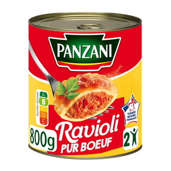 Image de Ravioli pur boeuf PANZANI, boîte 4/4 de