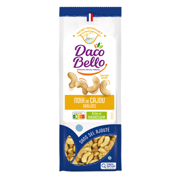 Daco Bello Noix De Cajou Grillée Non Salée, Daco Bello, Sachet 175g
