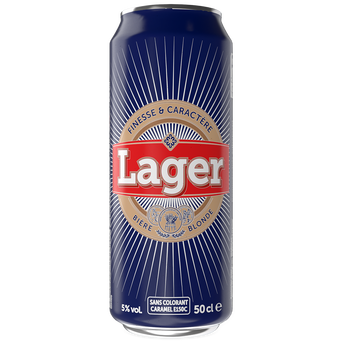 Image de U
Bière blonde Lager 4,2° boîte