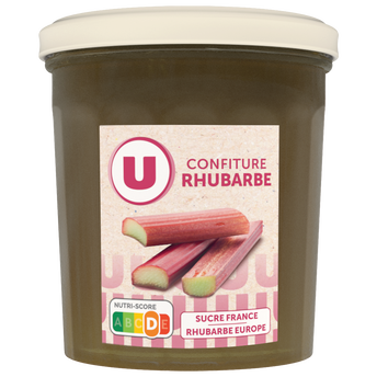 Image de U
Confiture extra de rhubarbe pot de