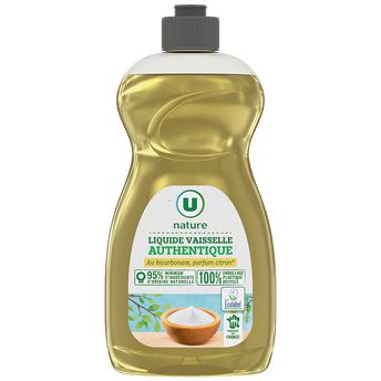 Image de U NATURE
Liquide vaisselle bicarbonate & citron