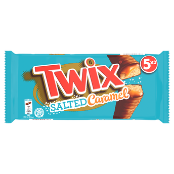 Image de Biscuit caramel salé barres TWIX, x5