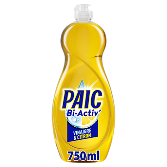 Image de Liquide vaisselle vinaigre & citron PAIC flacon