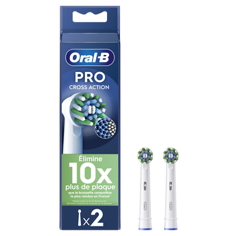Image de Brossettes cross action pour brosses à dents ORAL-B