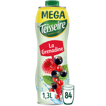 Image de Sirop de Grenadine Méga TEISSEIRE, bidon