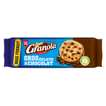 Image de Cookies aux gros éclats de chocolat GRANOLA, paquet de