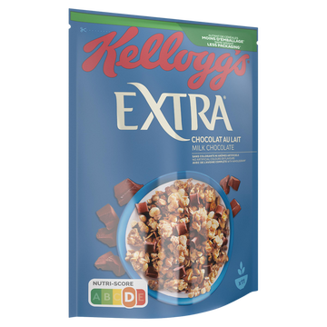 Kellogg's Céréales Extra Kellogg's Chocolat Au Lait, 500g