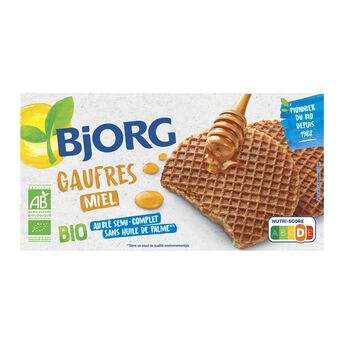 Image de Gaufres au miel Bio BJORG