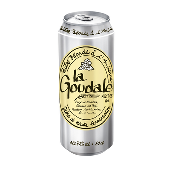Image de Bière blonde LA GOUDALE, 7.2°, boîte de